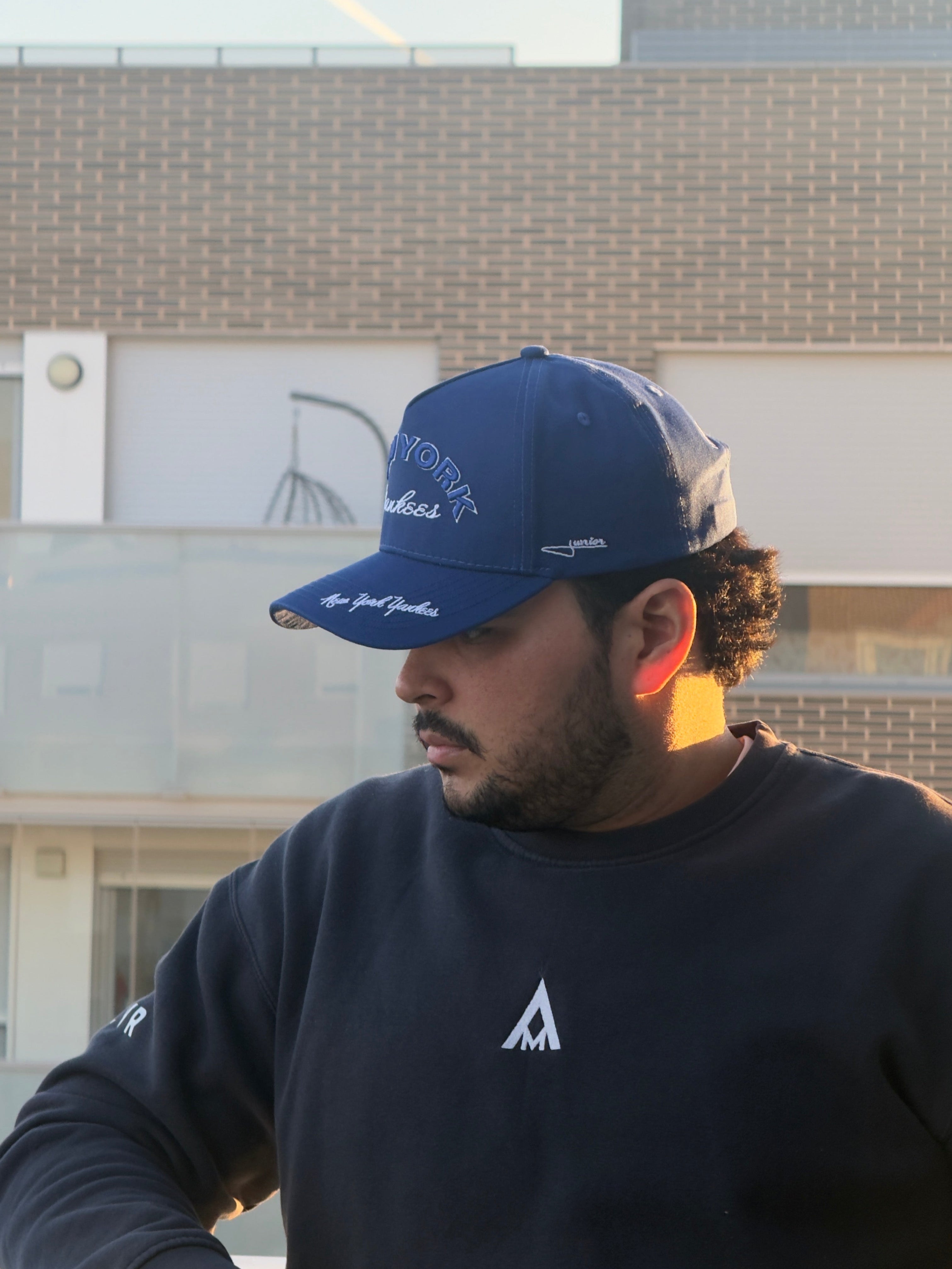 Gorra Junior Europa — Azul