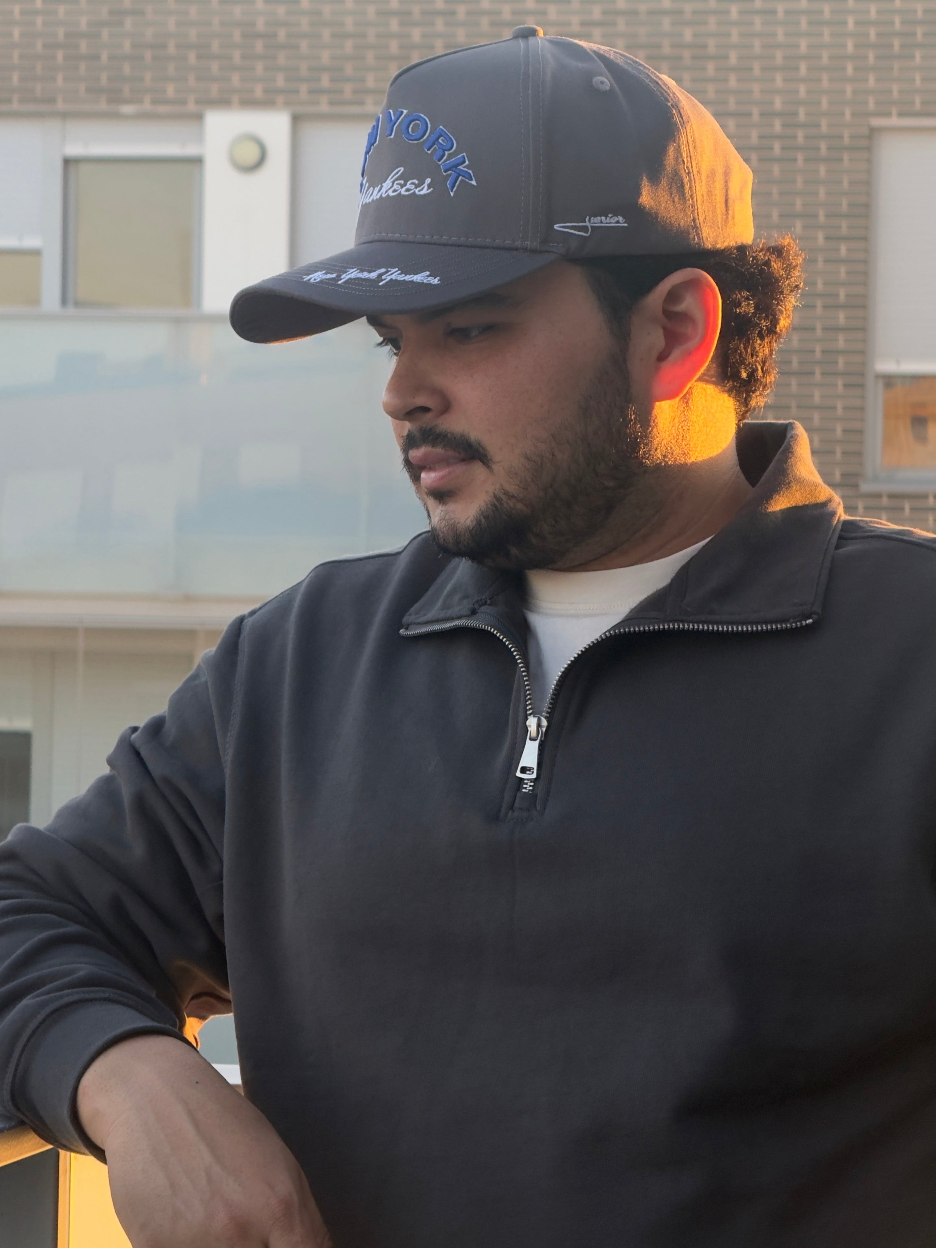 Gorra Junior Europa — Gris