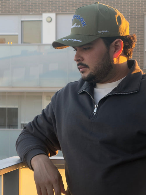 Gorra Junior Europa — Verde Oliva