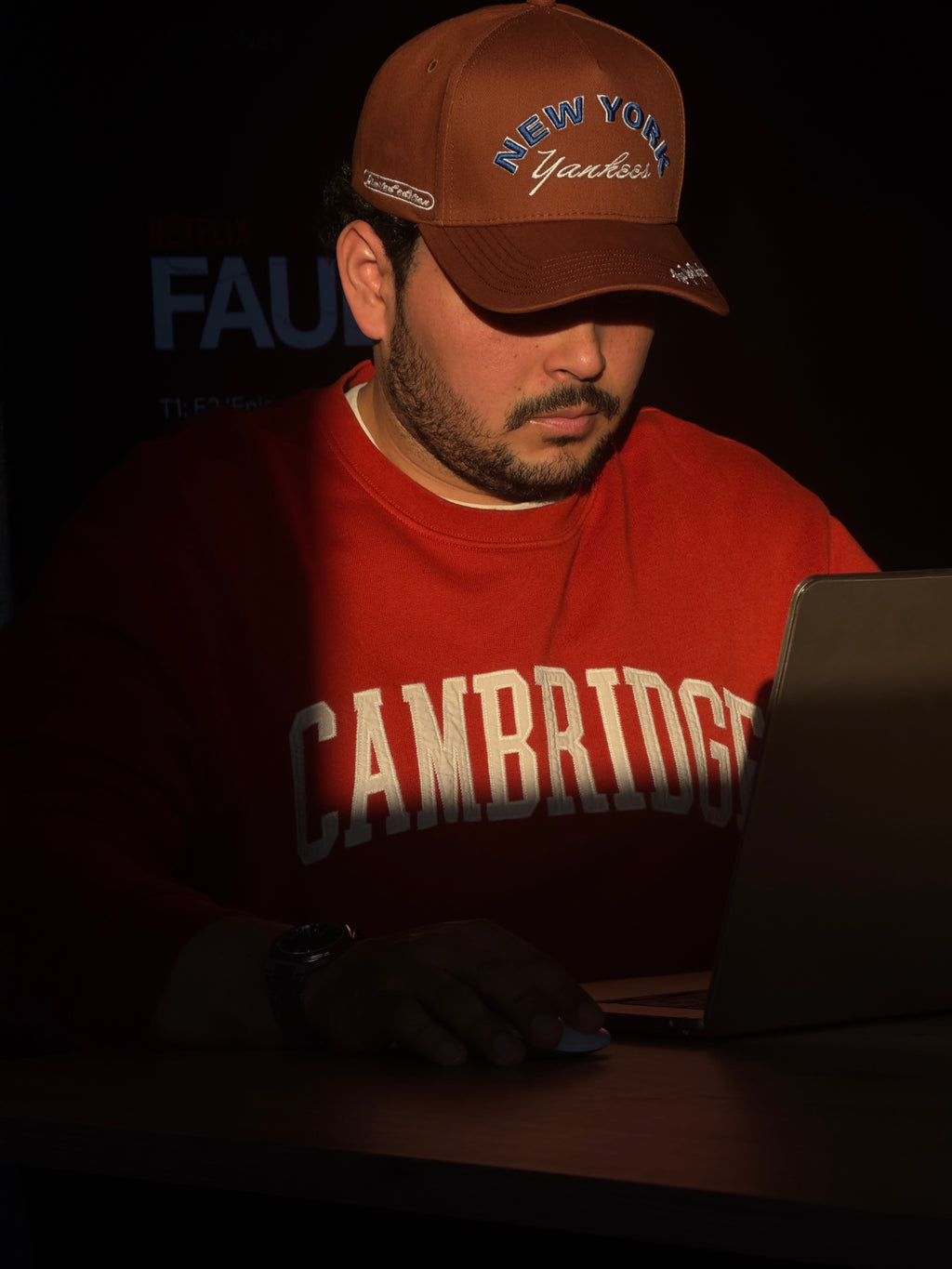 Gorra Junior Europa — Marrón