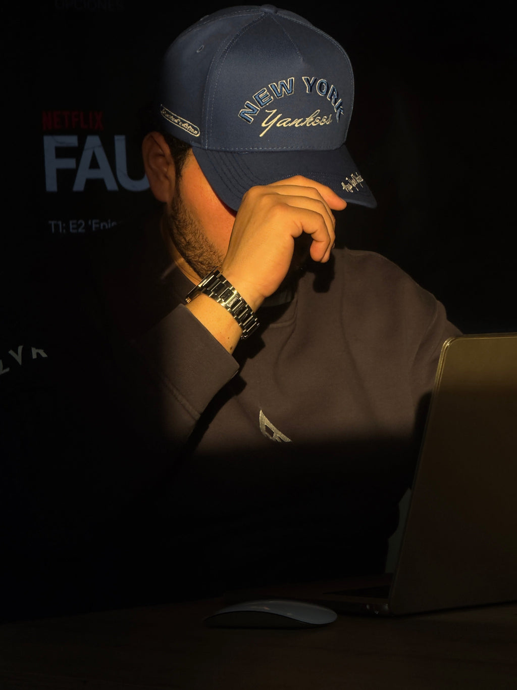 Gorra Junior Europa — Azul