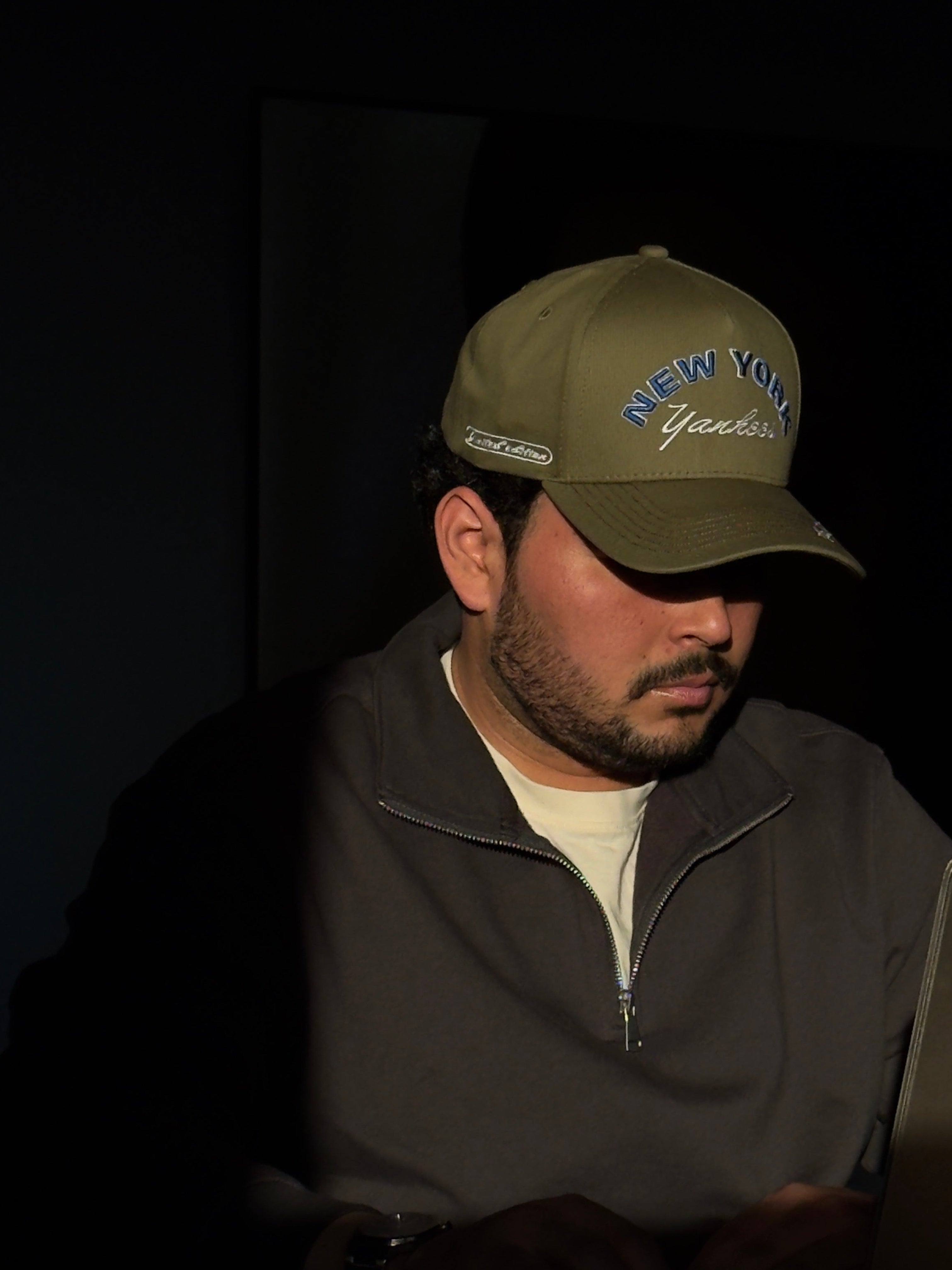 Gorra Junior Europa — Verde Oliva